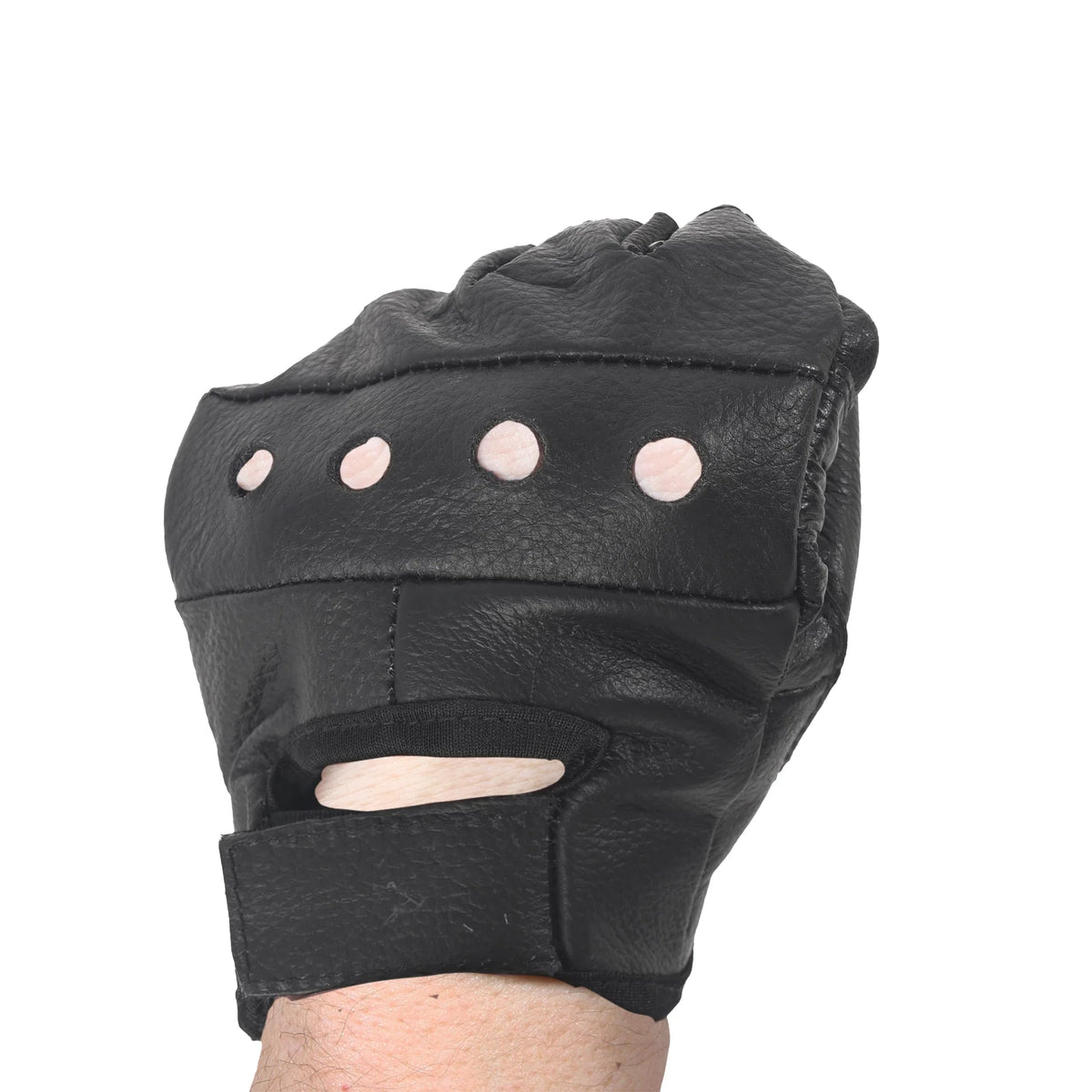 Fingerless Biker Gloves