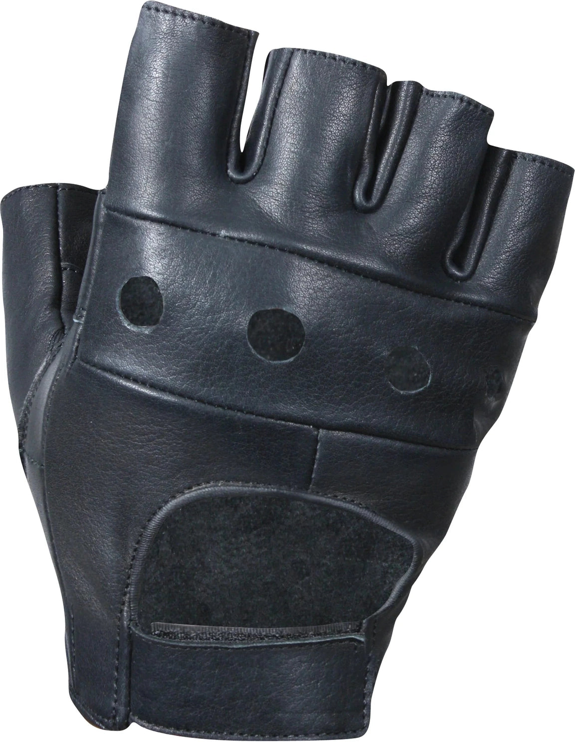 Fingerless Biker Gloves - s