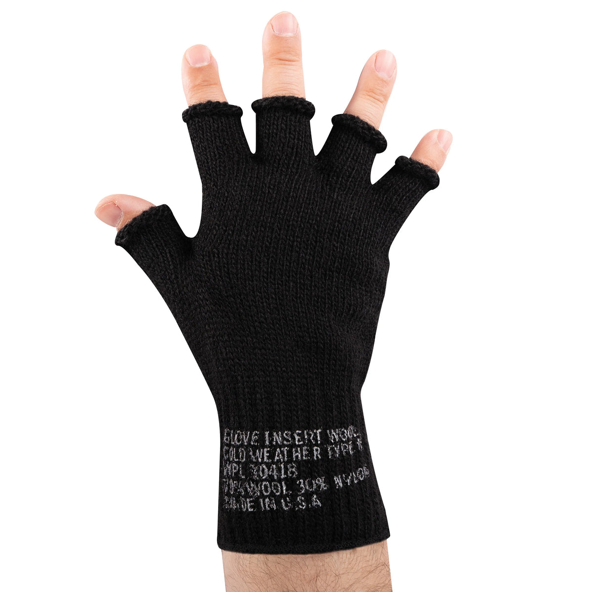 Fingerless Wool Gloves