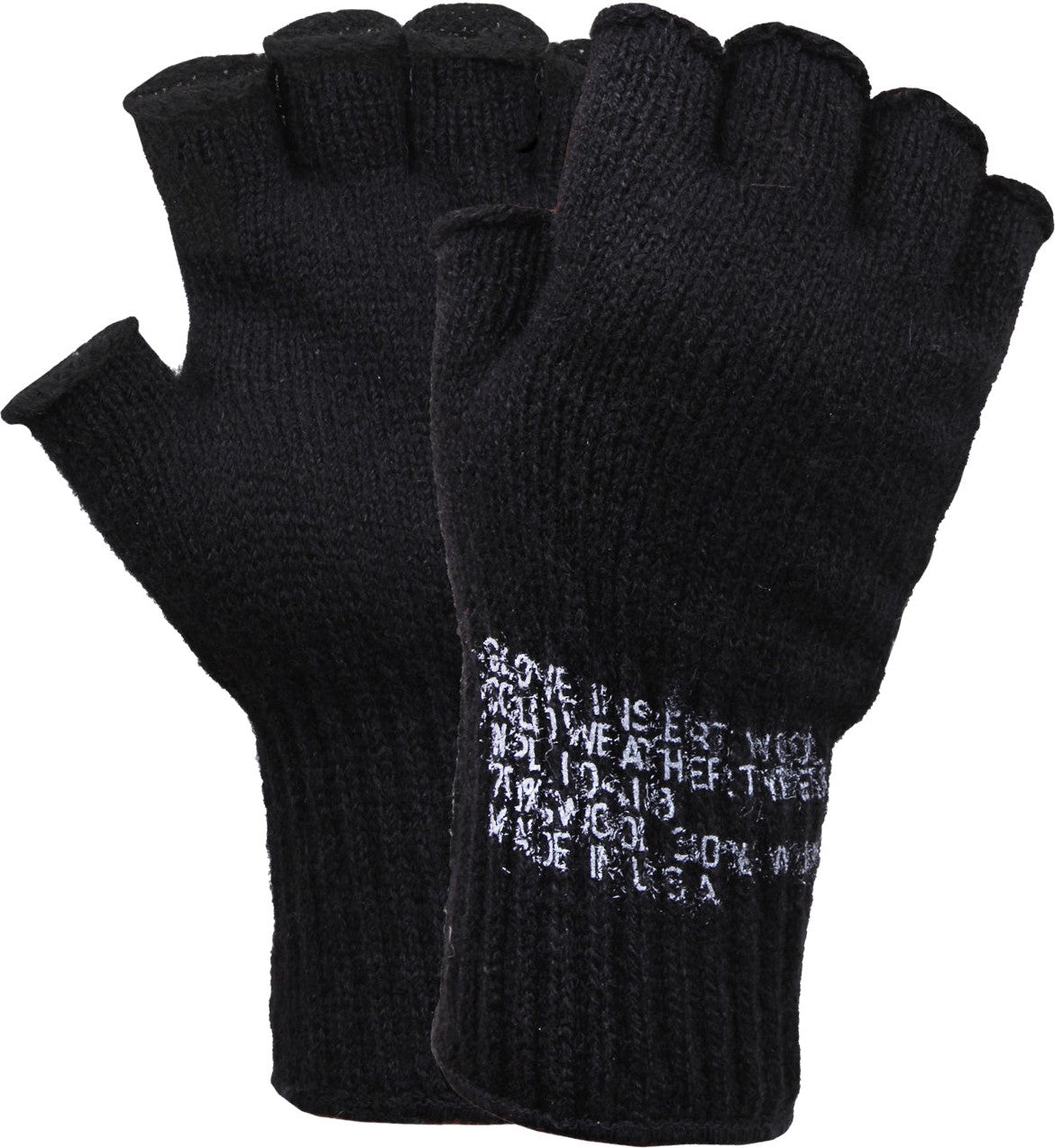 Fingerless Wool Gloves