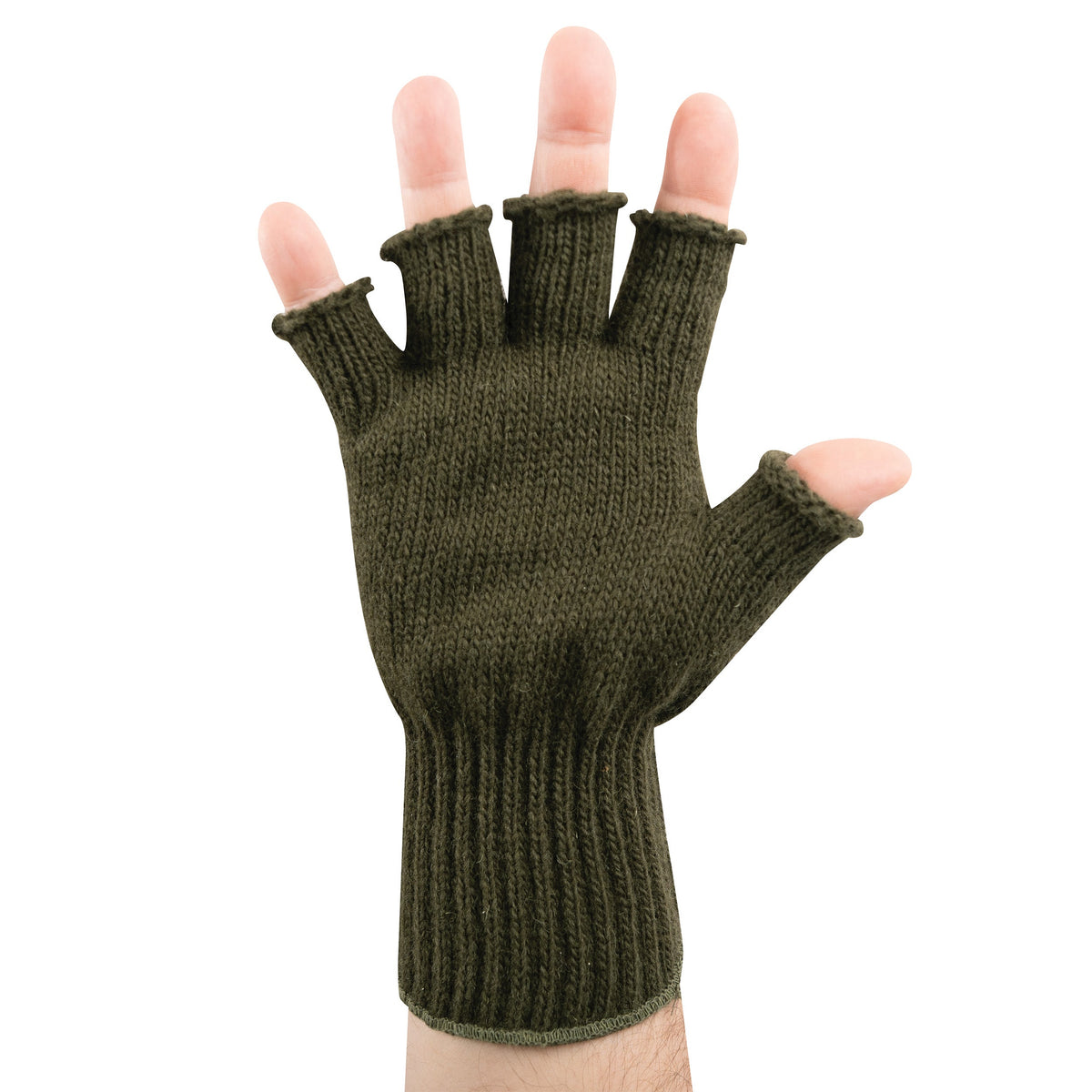 Fingerless Wool Gloves