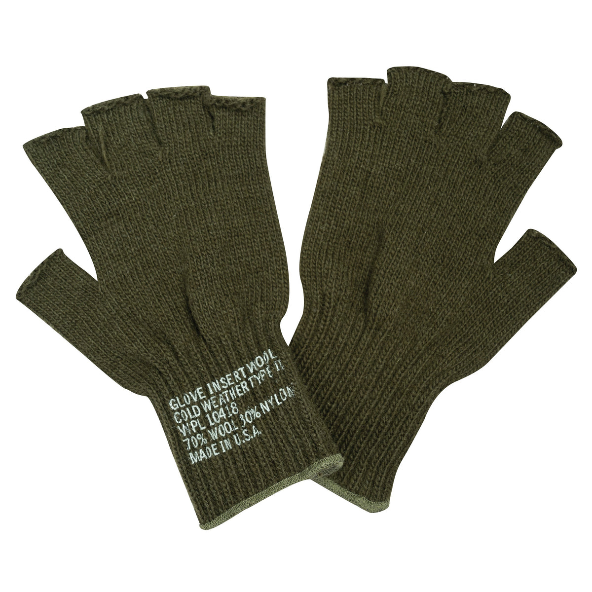 Fingerless Wool Gloves