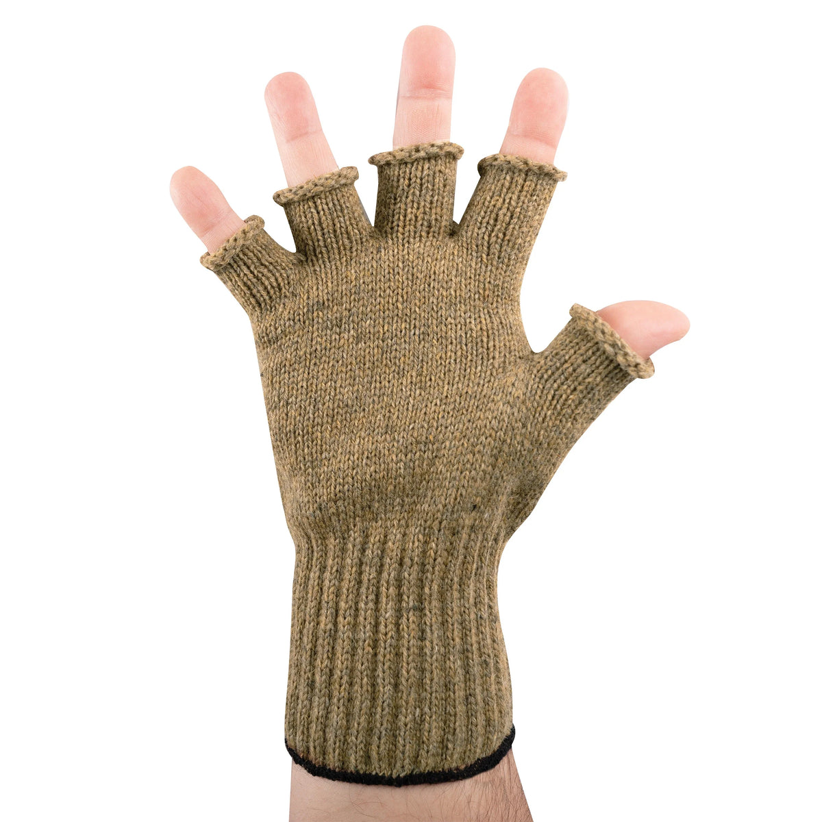 Fingerless Wool Gloves