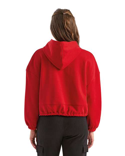 Fire Red Women&#39;s Cropped Maria Hoodie - TD085