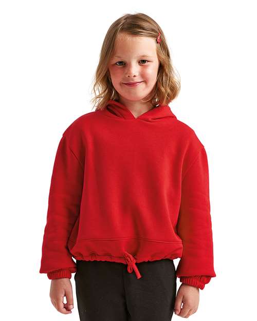 Fire Red Youth Maria Hooded Sweatshirt - TD85B