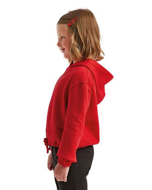 Fire Red Youth Maria Hooded Sweatshirt - TD85B