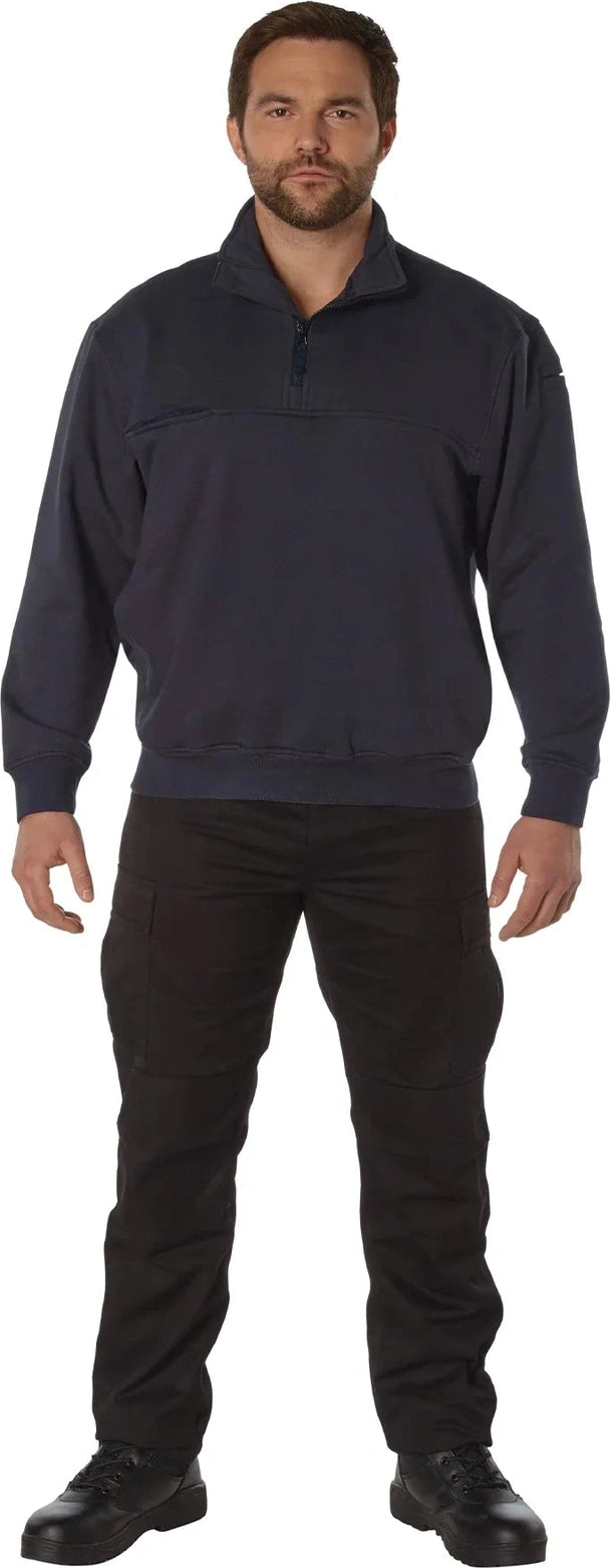 Firefighter / Ems Quarter Zip Job Shirt