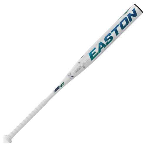 Easton 2024 Fire Fly -12 Fastpitch Bat - White Gray - HIT a Double - 2