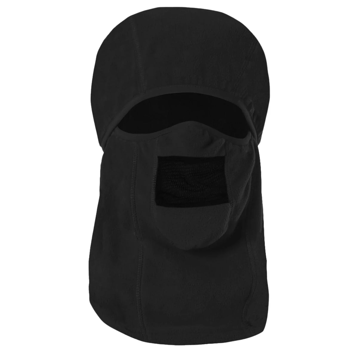Fleece Hinged Vented Balaclava - Black
