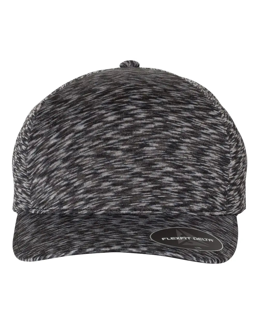 Flexfit 0280s Delta Seamless Unipanel Cap - 280 - Mélange Black - S/m