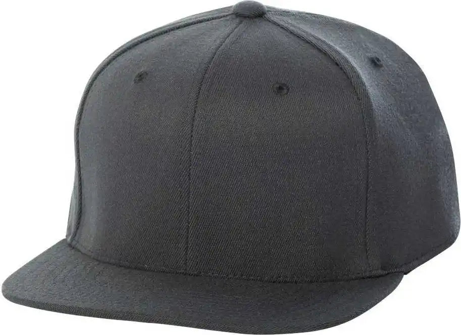 Flexfit 110 Flat Bill Snapback Cap Dark Gray / 6 7/8’’ 7 1/2’’