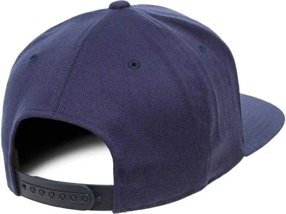Flexfit 110 Flat Bill Snapback Cap Navy / 6 7/8’’ 7 1/2’’