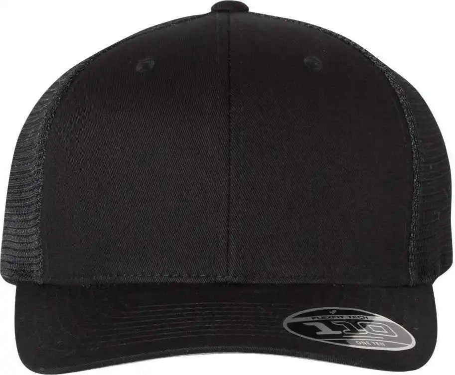 Flexfit 110 Mesh-back Cap - Black - 6 7/8’’ - 7 1/2’’