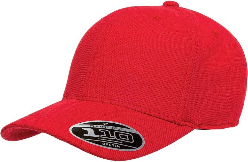 Flexfit 110 Mini-piqu?? Cap - Red - 6 7/8’’ - 7 1/2’’