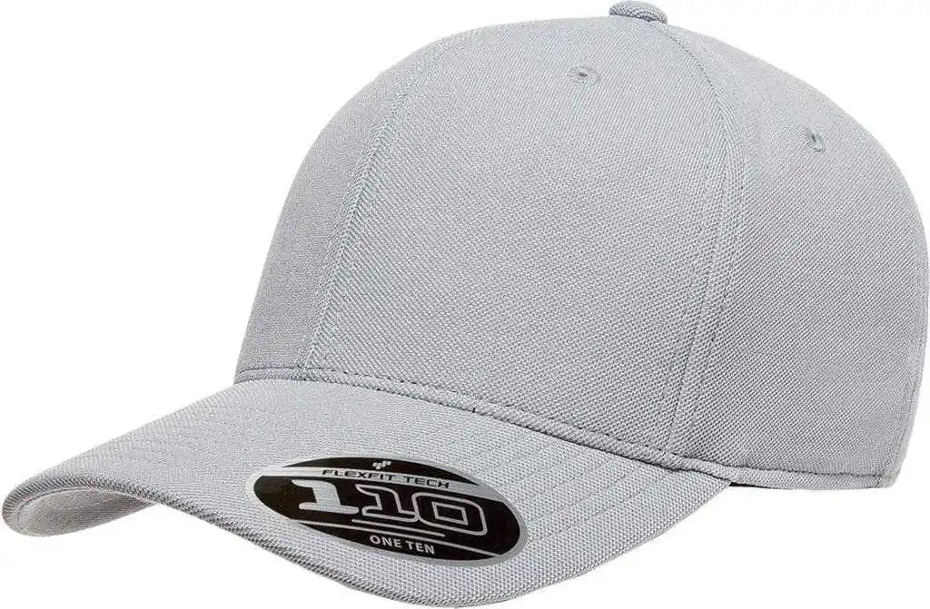 Flexfit 110 Mini-piqu?? Cap - Silver - Light Gray / 6 7/8’’ - 7 1/2’’