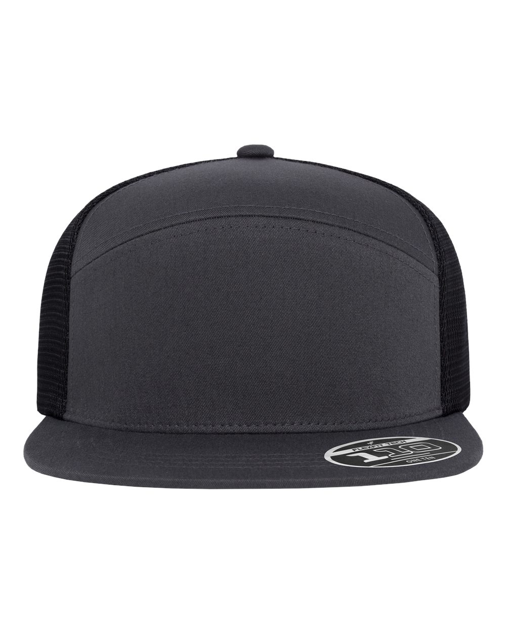Flexfit 110ar1 110 Mesh Arch Cap - Charcoal Black