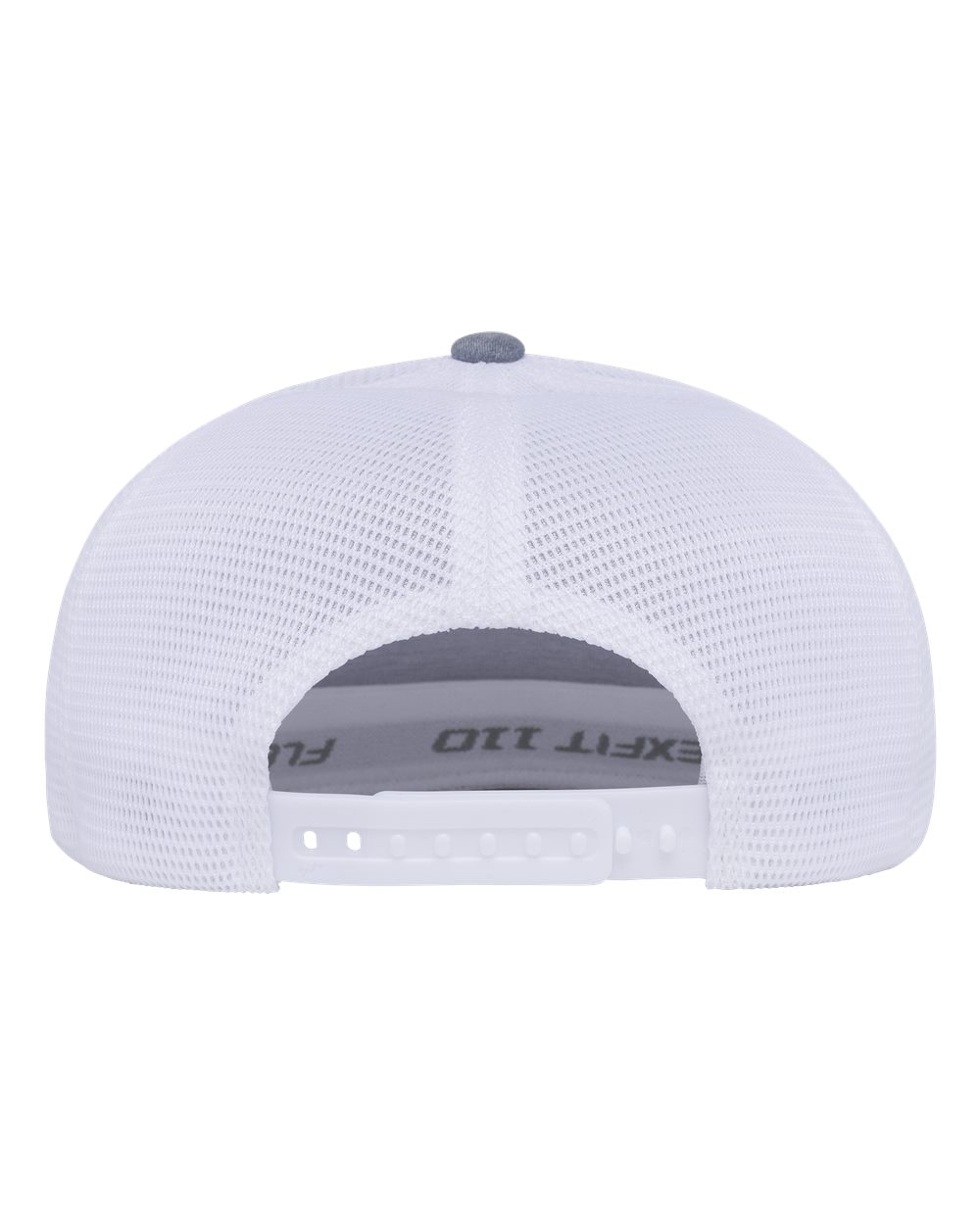 Flexfit 110ar1 110 Mesh Arch Cap - Heather Grey White