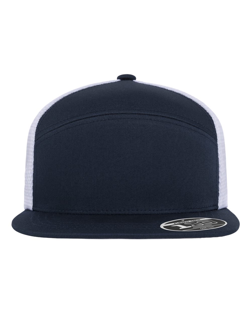 Flexfit 110ar1 110 Mesh Arch Cap - Navy White