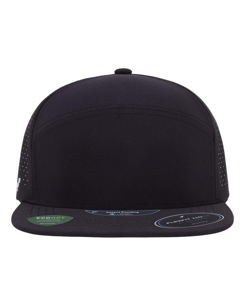 Flexfit 110ar3 110 Premium Arch Perforated Cap - Black White