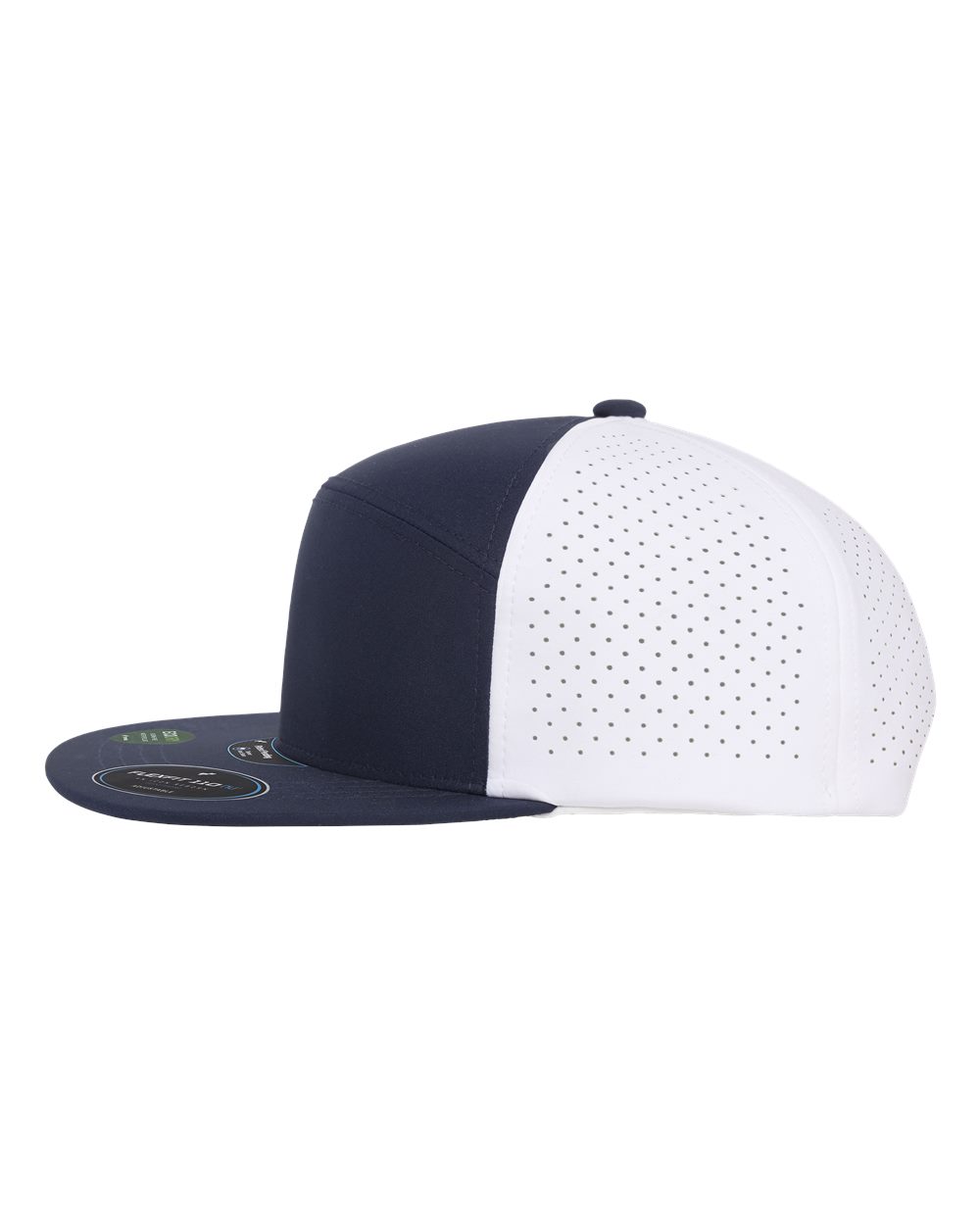 Flexfit 110ar3 110 Premium Arch Perforated Cap - Navy White