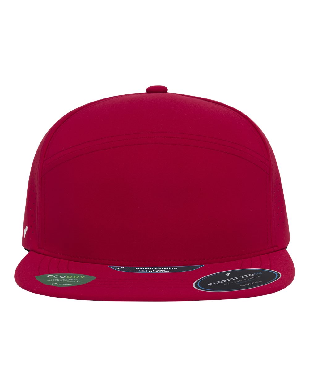 Flexfit 110ar3 110 Premium Arch Perforated Cap - Red