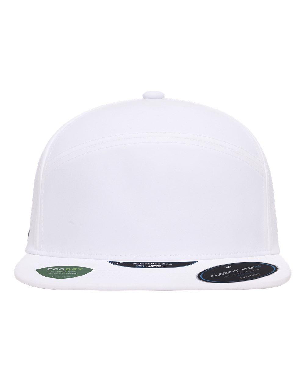 Flexfit 110ar3 110 Premium Arch Perforated Cap - White