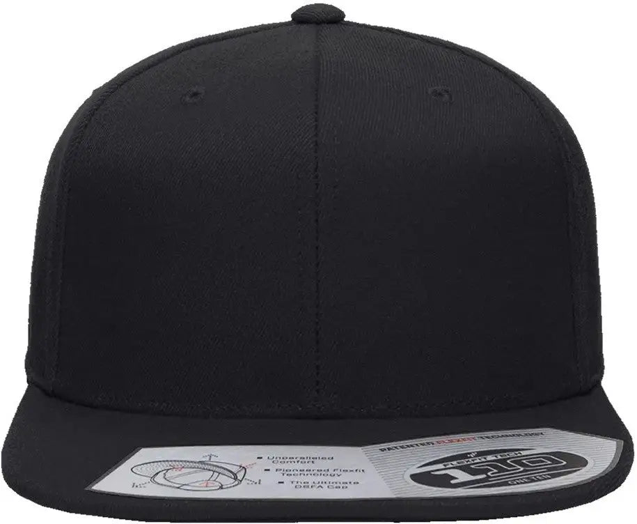 Flexfit 110f 110® Snapback Cap - Black - one Size Fits Most