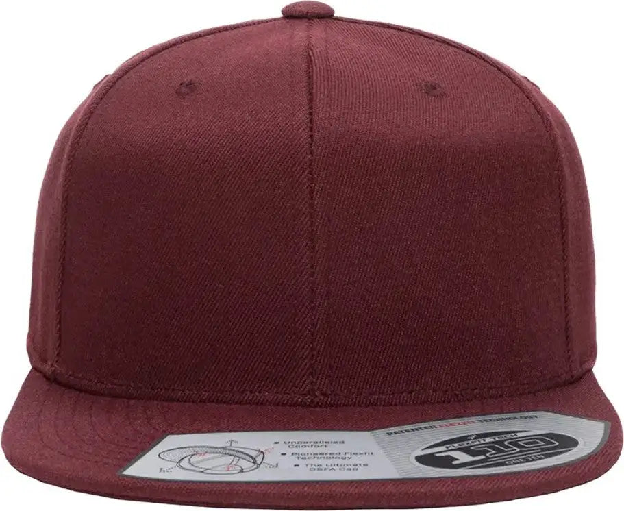 Flexfit 110f 110® Snapback Cap - Maroon - one Size Fits Most