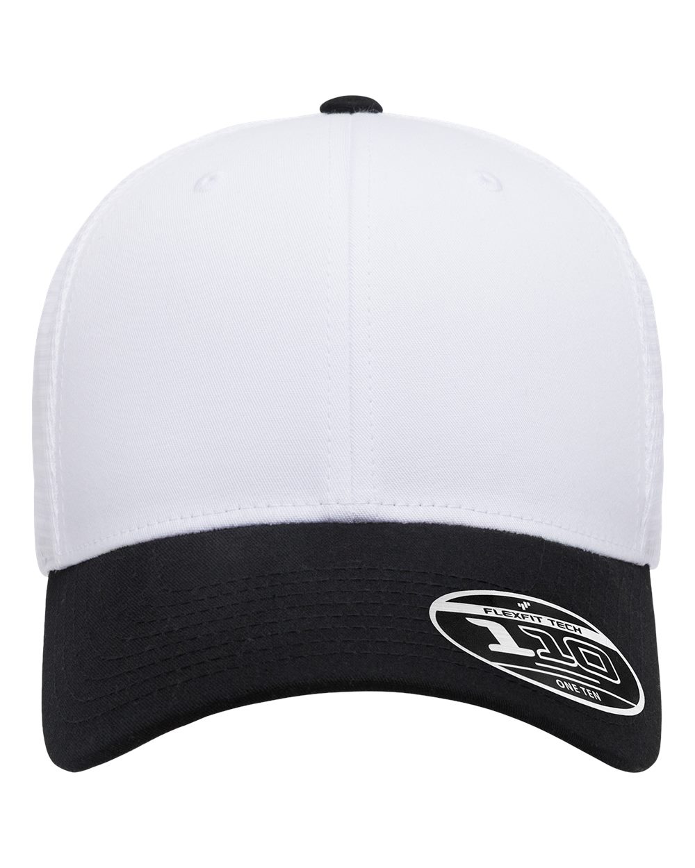 Flexfit 110m 110 Mesh-back Cap - Black White
