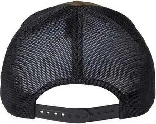 Flexfit 110m 110 Mesh-back Cap - Coyote Brown Black - one Size Fits Most