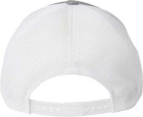 Flexfit 110m 110 Mesh-back Cap - Heather Gray White - one Size Fits Most