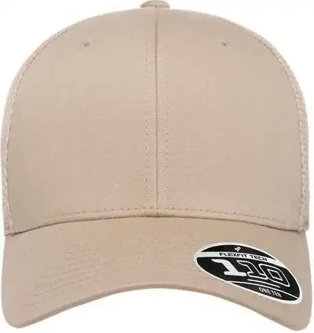 Flexfit 110m 110 Mesh-back Cap - Khaki - one Size Fits Most