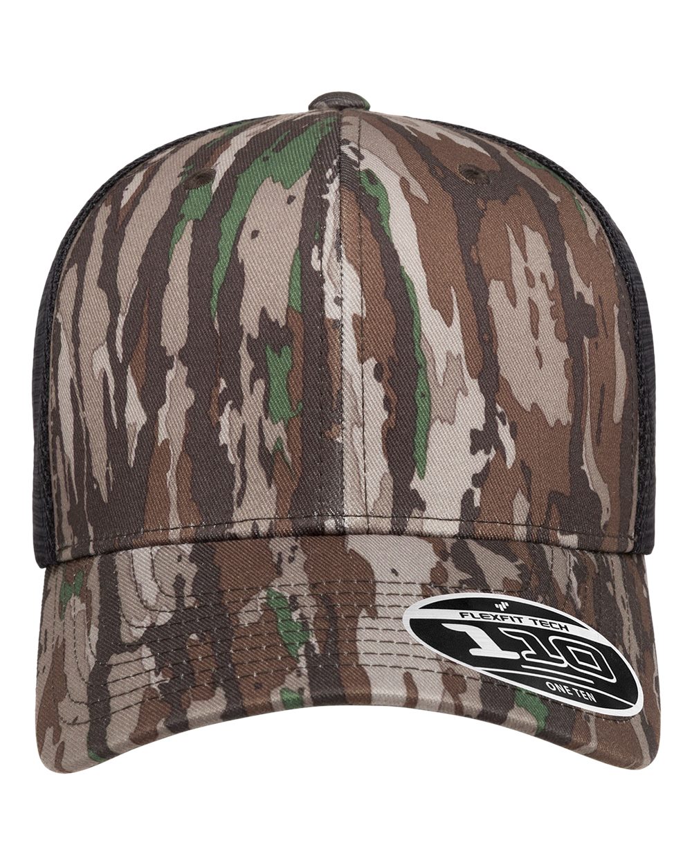 Flexfit 110m 110 Mesh-back Cap - Realtree Original Black