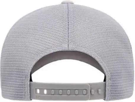 Flexfit 110m 110 Mesh Back Cap Silver Gray / one Size Fits Most