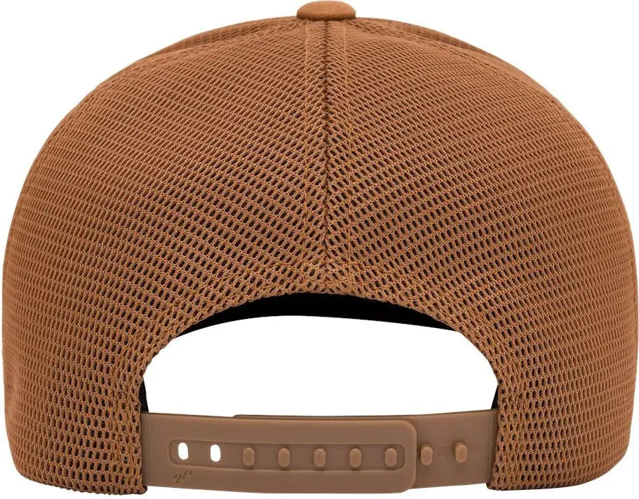 Flexfit 110m 110® Mesh-back Cap - Caramel - Burnt Orange / one Size Fits Most