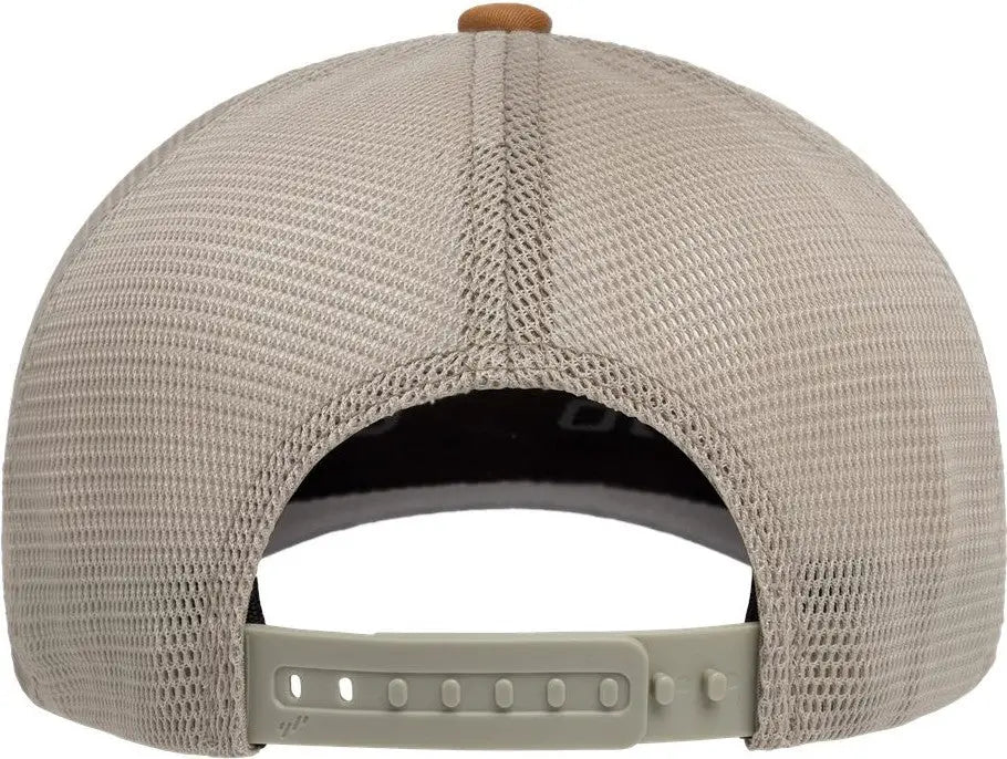 Flexfit 110m 110® Mesh-back Cap - Caramel Khaki - Brown / one Size Fits Most