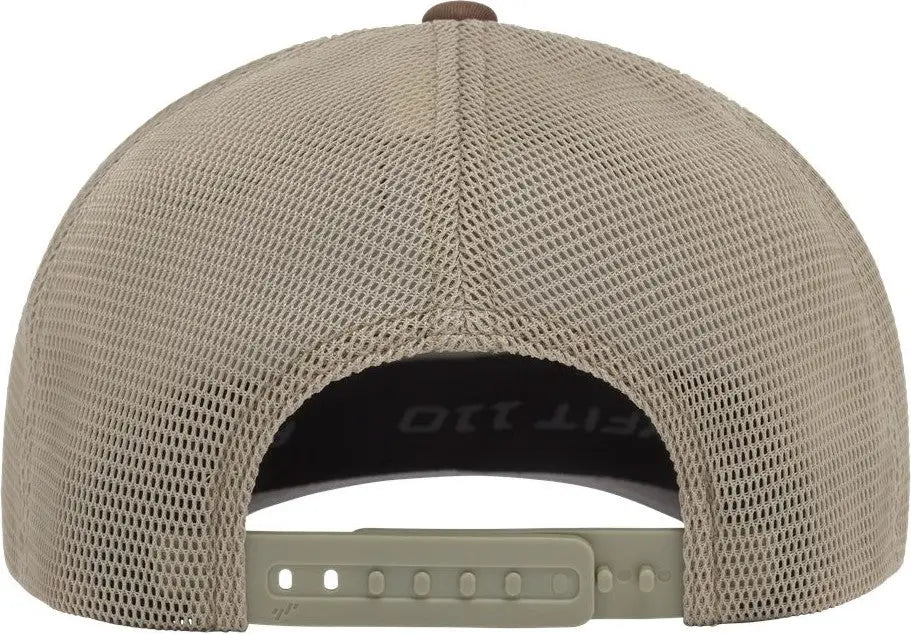 Flexfit 110m 110® Mesh-back Cap - Coyote Brown Khaki - one Size Fits Most
