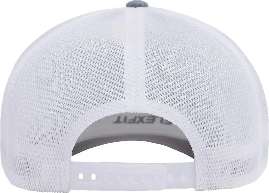 Flexfit 110m 110® Mesh-back Cap - Heather Grey White - Gray / one Size Fits Most