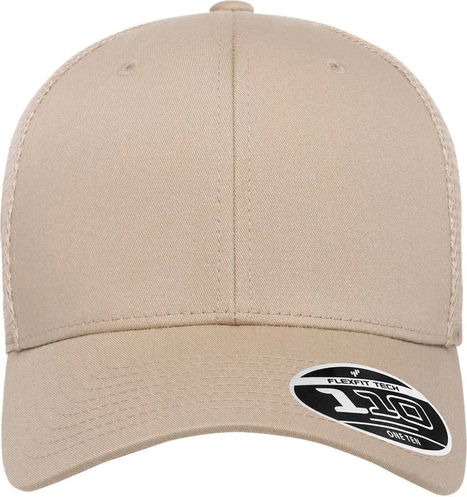 Flexfit 110m 110® Mesh-back Cap - Khaki - one Size Fits Most