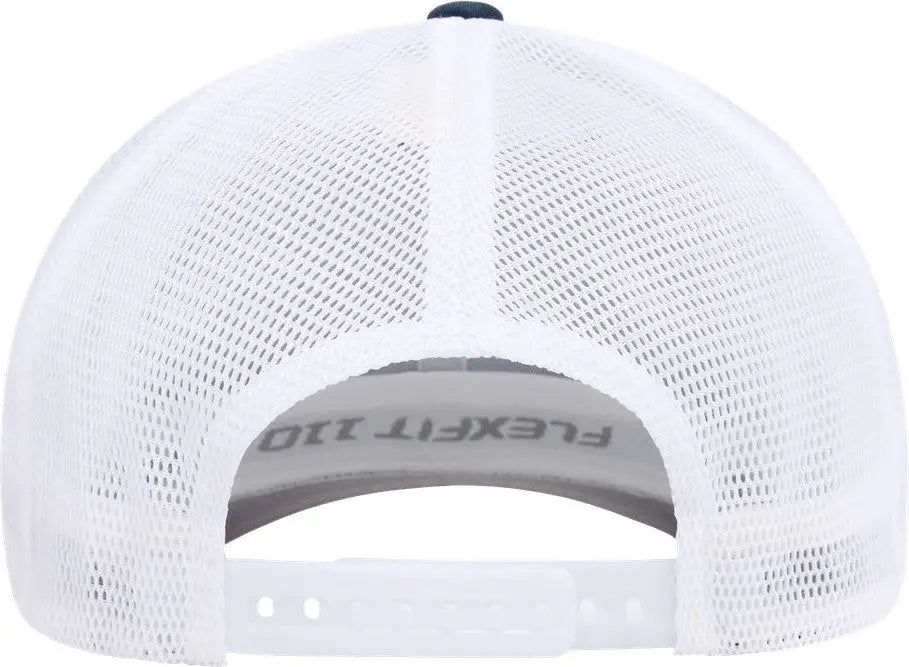 Flexfit 110m 110® Mesh-back Cap - Navy White - one Size Fits Most