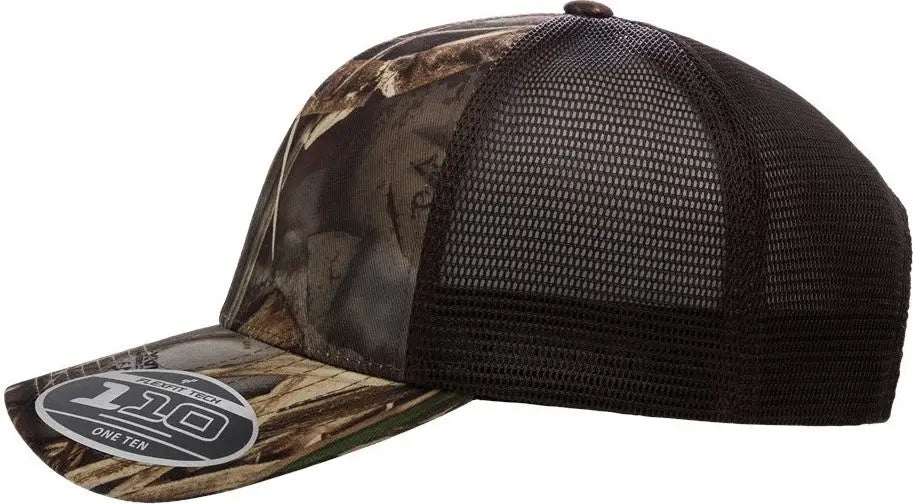 Flexfit 110m 110® Mesh-back Cap - Realtree Max7 Brown - one Size Fits Most