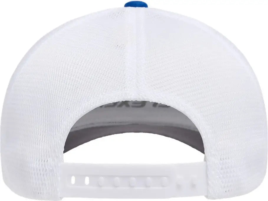 Flexfit 110m 110® Mesh-back Cap - Royal White - one Size Fits Most