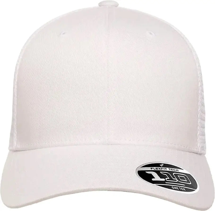 Flexfit 110m 110® Mesh-back Cap - White - one Size Fits Most
