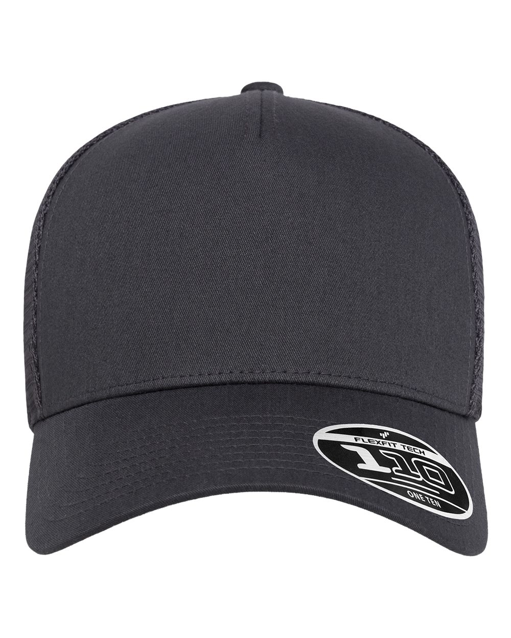 Flexfit 110m5 110 Five-panel Mesh Cap - Charcoal