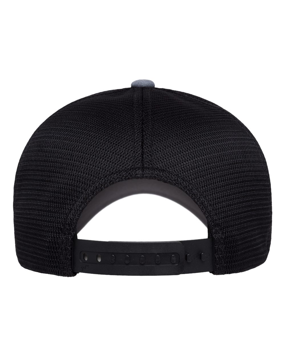 Flexfit 110m5 110 Five-panel Mesh Cap - Heather Grey Black