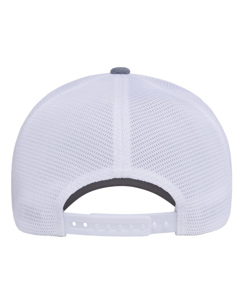 Flexfit 110m5 110 Five-panel Mesh Cap - Heather Grey White
