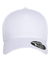Flexfit 110m5 110 Five-panel Mesh Cap - Navy White