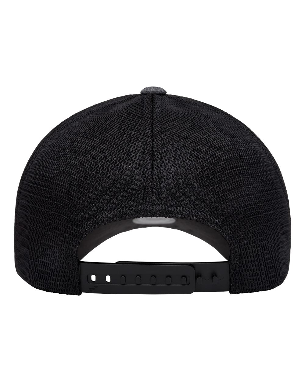 Flexfit 110mnu 110 Nu Mesh Cap - Melange Charcoal Black