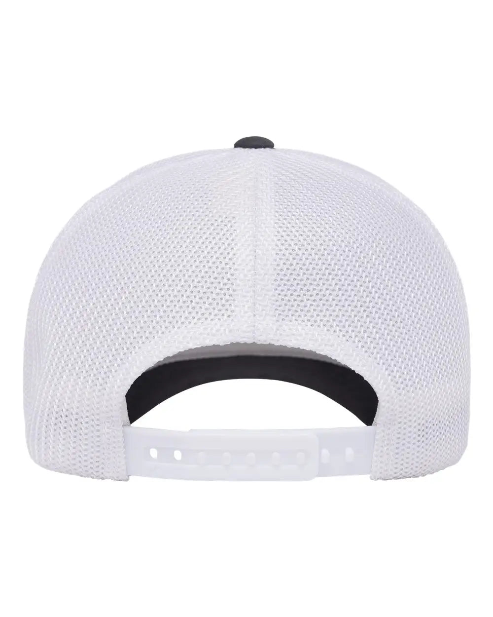 Flexfit 110r 110® Recycled Mesh Cap - Charcoal White - Dark Gray / one Size Fits Most