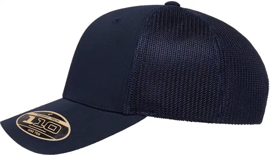 Flexfit 110r 110® Recycled Mesh Cap - Navy - Adjustable